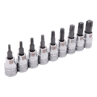 Jeu de douilles standards, Torx, Prise 3/8", 9 mrcx Helyx Safety & Industrial Supplies