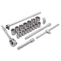 Jeu de douilles SAE, 22 Mcx, Prise de 1/2" Helyx Safety & Industrial Supplies