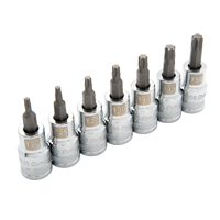 Jeu de douilles standards, Torx, Prise 1/2", 7 mrcx Helyx Safety & Industrial Supplies