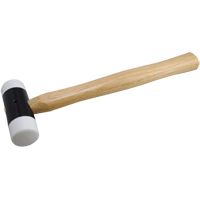 Marteau &agrave; frappe douce, Poids de la t&ecirc;te 14 oz, Face Ordinaire, Prise Bois, 11-5/8" lo Helyx Safety & Industrial Supplies