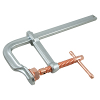 L-Clamp, 8" (203.2 mm), 2645 lbs. Clamp Force Helyx Safety & Industrial Supplies