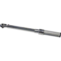 Micro-Adjustable Fixed-Head Torque Wrench, Click, 3/8" Square Drive, 10 - 100 ft-lbs. Helyx Safety & Industrial Supplies
