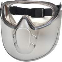 Lunettes de s&eacute;curit&eacute; Capstone Shield avec &eacute;cran facial amovible, Lentille Transparent, Antibu&eacute;e, Ventilation Directe/Ferm&eacute; Helyx Safety & Industrial Supplies