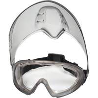 Lunettes de s&eacute;curit&eacute; Capstone Shield avec &eacute;cran facial amovible, Lentille Transparent, Antibu&eacute;e, Ventilation Directe/Ferm&eacute; Helyx Safety & Industrial Supplies