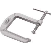 Serre-joint en C de s&eacute;rie l&eacute;g&egrave;re, Capacit&eacute; de 3" (76 mm), Profondeur de gorge de 4-1/2" (114 mm) Helyx Safety & Industrial Supplies