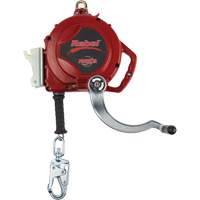 Rebel Self-Retracting Lifeline, 50', Galvanized Steel, Swivel Helyx Safety & Industrial Supplies