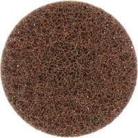 Disque de conditionnement de surface SC-DR Roloc Scotch-Brite, 3" dia., Grain Cors&eacute;, Oxyde d'aluminium Helyx Safety & Industrial Supplies