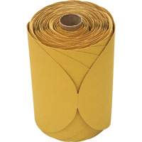 Stikit Gold Disc Roll, 6" Dia., 120 Grit, Aluminum Oxide Helyx Safety & Industrial Supplies