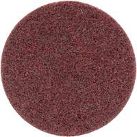 Disque de conditionnement de surface , SC-DR Roloc Scotch-Brite, 4" dia., Grain Moyen, Oxyde d'aluminium Helyx Safety & Industrial Supplies