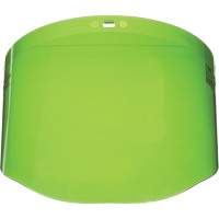 Faceshield Window, Polycarbonate, Green Tint Helyx Safety & Industrial Supplies