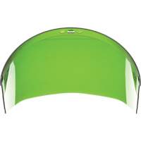 Faceshield Window, Polycarbonate, Green Tint Helyx Safety & Industrial Supplies
