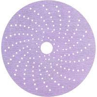 Hookit Purple Clean Sanding Disc, 6" Dia., P240 Grit, Aluminum Oxide, C-Weight Helyx Safety & Industrial Supplies