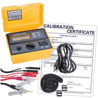 110 V Milli-Ohmmeter with Calibration Certificate Helyx Safety & Industrial Supplies