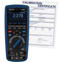 True RMS Industrial Multimeter with Calibration Certificate, AC/DC Voltage, AC/DC Current Helyx Safety & Industrial Supplies