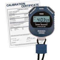 SW600 Stopwatch with Calibration Certificate, Digital, Water Resistant Helyx Safety & Industrial Supplies