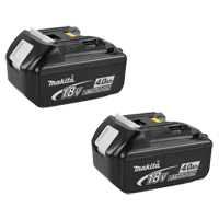 Battery, Lithium-Ion, 18 V, 4 A Helyx Safety & Industrial Supplies