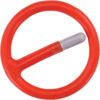 Bague de retenue avec jauge d'&eacute;crasement, 3/4", Plastique Helyx Safety & Industrial Supplies