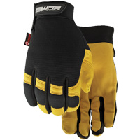 Flextime Water Resistant Gloves, Grain Goatskin Palm, Size Large Helyx Safety & Industrial Supplies