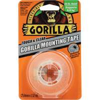 Ruban de montage Tough & Clear, 25,4 mm (1") x 1,52 m (5'), Transparent Helyx Safety & Industrial Supplies