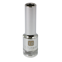 Douille m&eacute;trique, 10 mm, Prise 1/2", 6 pans, Profond Helyx Safety & Industrial Supplies