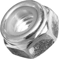 Encart en nylon pour contre-&eacute;crou NE standard, 1/2"/1/2"-13 dia, Zingu&eacute;, Cors&eacute; Helyx Safety & Industrial Supplies