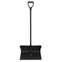 Poly Snow Shovel, Polypropylene Blade, 19-3/4" Wide, D-Grip Handle Helyx Safety & Industrial Supplies