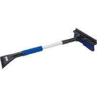 Snow Brush, Telescopic, Polypropylene Blade, 32-1/2" Long, Blue Helyx Safety & Industrial Supplies