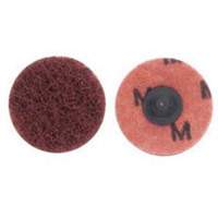 Quick-Change Buffing Disc, 2" Dia., Medium Grit, Aluminum Oxide Helyx Safety & Industrial Supplies