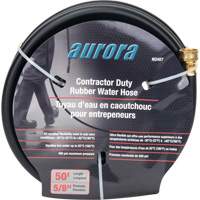 Contractor Duty Rubber Hose, Rubber, 5/8" dia. x 50' Helyx Safety & Industrial Supplies