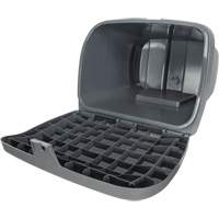 Salt & Sand Storage Bins, With Hasp, 21" x 27" x 26", 4.24 cu. ft., Grey Helyx Safety & Industrial Supplies