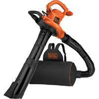 Souffleur/aspirateur/broyeur de feuilles 3-en-1 VacPack, Vitesse d'air 250 mi/h, &eacute;lectrique Helyx Safety & Industrial Supplies