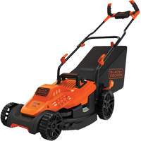 Lawn Mower with Comfort Grip Handle, Push Walk-Behind, Electric, 15" Cutting Width Helyx Safety & Industrial Supplies