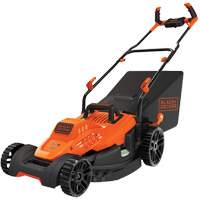 Lawn Mower with Comfort Grip Handle, Push Walk-Behind, Electric, 17" Cutting Width Helyx Safety & Industrial Supplies