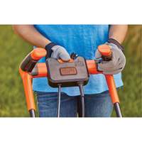 Lawn Mower with Comfort Grip Handle, Push Walk-Behind, Electric, 17" Cutting Width Helyx Safety & Industrial Supplies