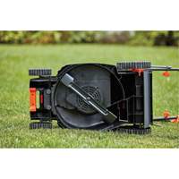 Lawn Mower with Comfort Grip Handle, Push Walk-Behind, Electric, 17" Cutting Width Helyx Safety & Industrial Supplies