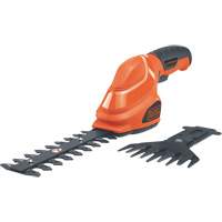 2-in-1 Garden Shear/Shrubber, Battery Powered, 3.6 V, 4"/6" Cutting Width Helyx Safety & Industrial Supplies
