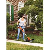 3-in-1 Compact Mower, Push Walk-Behind, Electric, 12" Cutting Width Helyx Safety & Industrial Supplies