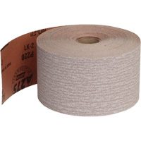 Abrasive No-Fil PSA Paper Roll, Aluminum Oxide, 2-3/4" W x 135' L, 220 Grit Helyx Safety & Industrial Supplies
