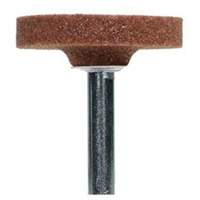 Vitrified Bond Mounted Points, W235, Aluminum Oxide, 1-1/2" Dia., 1/4" L, 60 Grit Helyx Safety & Industrial Supplies