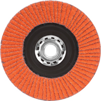 Disques &agrave; lamelles - Quick Trim SG Blaze R980P, 4-1/2" x 5/8"-11, Type 27, Grain 40, C&eacute;ramique Helyx Safety & Industrial Supplies