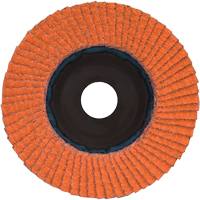 Disques &agrave; lamelles - Quick Trim SG Blaze R980P, 4-1/2" x 7/8", Type 27, Grain 40, C&eacute;ramique Helyx Safety & Industrial Supplies