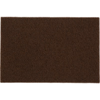 Tampons manuels Bear-Tex, Oxyde d'aluminium, 6" x 9", Grain Moyen Helyx Safety & Industrial Supplies