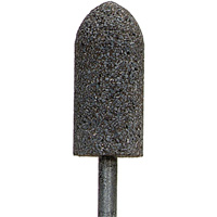 Norzon&reg; Resin Bond Mounted Points, A11, Zirconia Alumina, 7/8" Dia., 2" L Helyx Safety & Industrial Supplies
