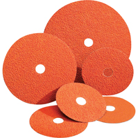 Disques en fibre Blaze, C&eacute;ramique d'alumine, 24, 4-1/2" Dia x 7/8" Arbre Helyx Safety & Industrial Supplies