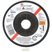 Green Corps Flexible Grinding Wheel, 4-1/2" x 1/8", 7/8" Arbor, Ceramic, Type 27 Helyx Safety & Industrial Supplies