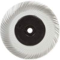 Brosse radiale en soies Scotch-Brite, C&eacute;ramique, Grain 120, 6" dia. Helyx Safety & Industrial Supplies