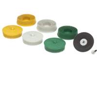 Roloc Bristle Disc Kit, Aluminum Oxide, Several Grit, 3" Dia. Helyx Safety & Industrial Supplies