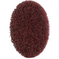 Scotch-Brite Roloc Surface Conditioning Disc, 1" Dia., Medium Grit, Aluminum Oxide Helyx Safety & Industrial Supplies