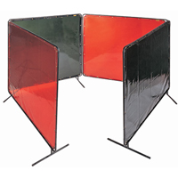 Welding Screen and Frame, Olive, 6' x 6' Helyx Safety & Industrial Supplies