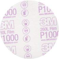 Hookit Finishing Film Disc, 5" Dia., P1000 Grit, Aluminum Oxide Helyx Safety & Industrial Supplies